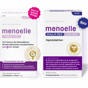 menoelle® Paket Tabletten und OVULA med CERVIRON®