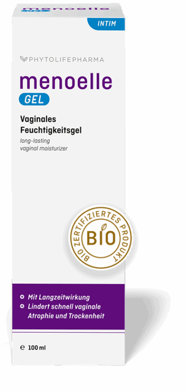 Produkt menoelle® vaginales Feuchtigkeitsgel mit Langzeitwirkung