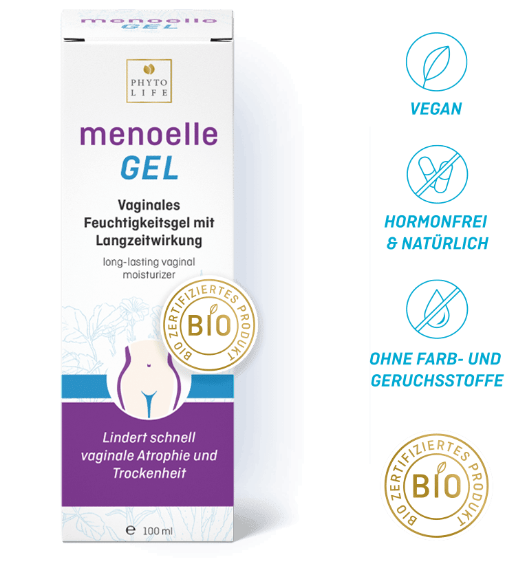 Menoelle - Vaginales Feuchtigkeitsgel - Produkt