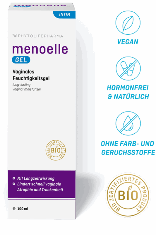 Menoelle - Vaginales Feuchtigkeitsgel - Produkt