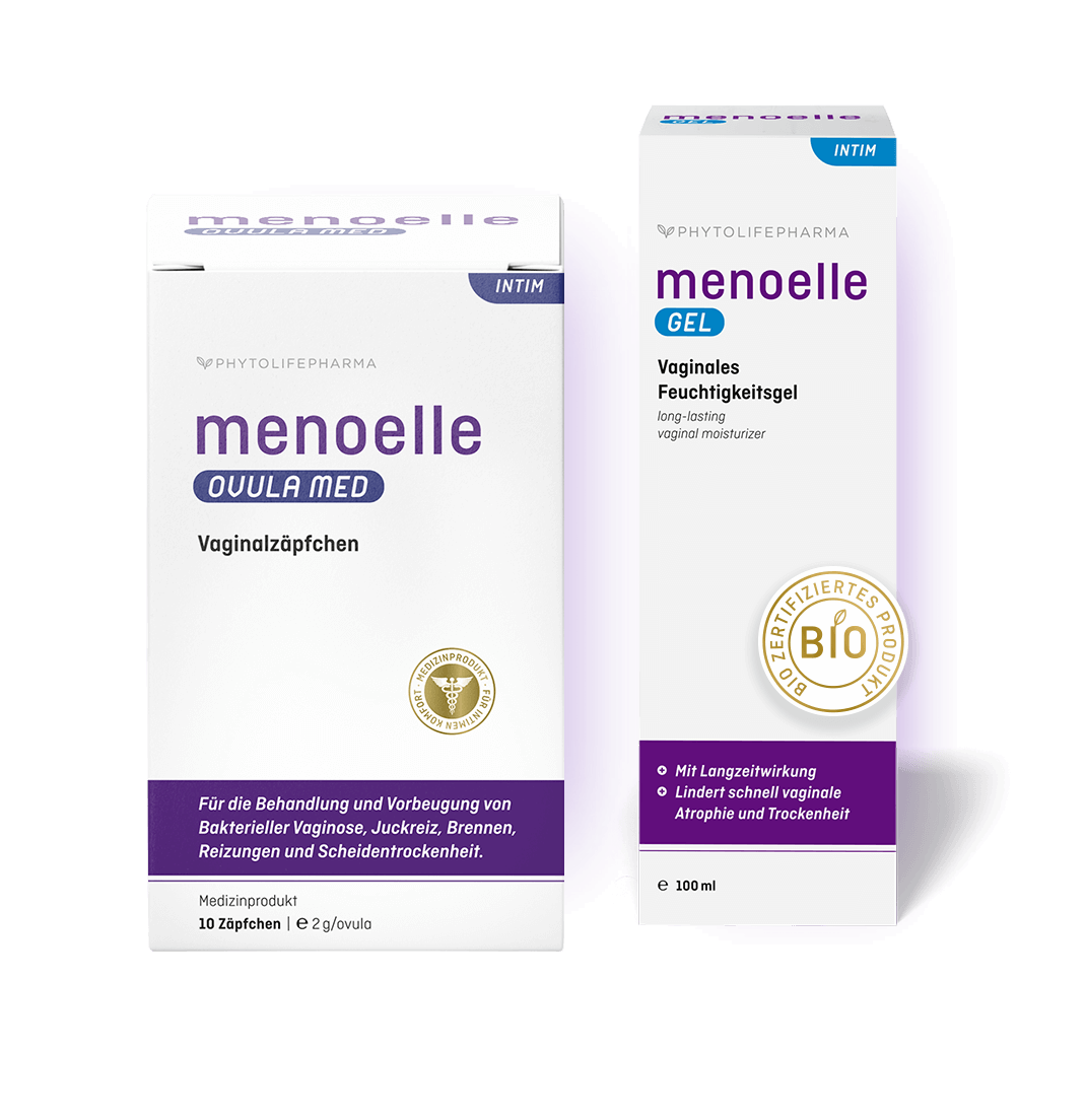 menoelle Ovula und Gel