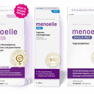 menoelle Tabletten, Gel und Ovula