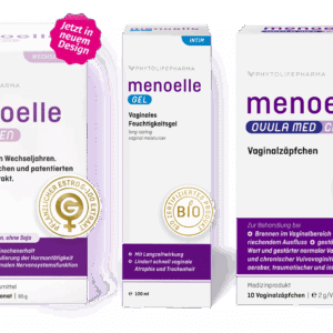 Set menoelle Tabletten + Gel + OVULA med Cerviron