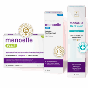 menoelle® PLUS + Gel + Shampoo