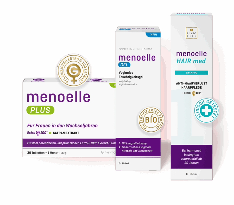 mennoelle PLUS, Gel und Shampoo