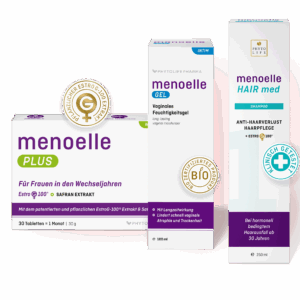 menoelle® PLUS + Gel + Shampoo
