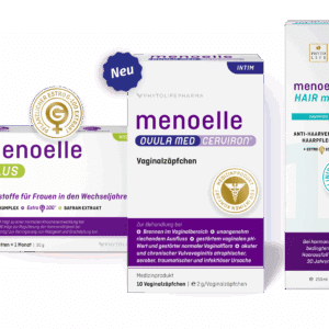 menoelle® PLUS + OVULA med CERVIRON® + Shampoo